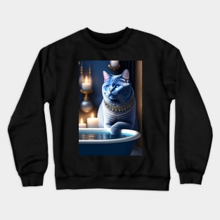Luxury British Shorthair Cat Crewneck Sweatshirt